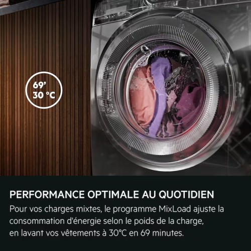 AEG 10 kg, LFR62E114S – Mașină de spălat rufe Clasa A, ProSense, Inverter Motor+, import Franța 🇫🇷