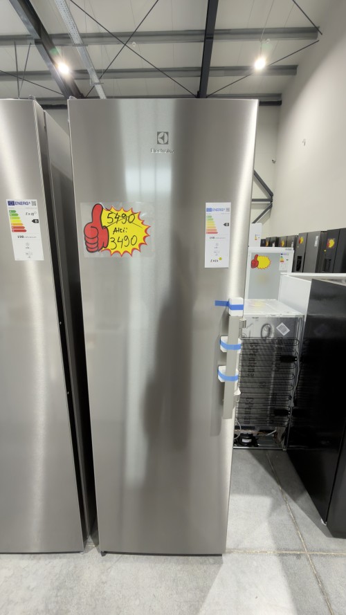 Electrolux 278 L, Y700DFX (922717328) – Congelator vertical No Frost, Clasa D, inox antiamprentă, import Suedia 🇸🇪