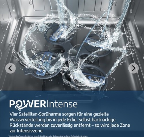 Beko 15 seturi, BDIN36541P 7657491677 – Mașină de spălat vase complet încorporabilă Clasa C, PowerIntense, SensorAdapt, SelfDry, import Germania 🇩🇪
