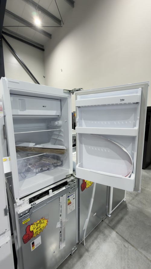 Beko 110 L, B1754FN – Frigider încorporabil cu congelator 4★, Clasa E, MinFrost, import Germania 🇩🇪