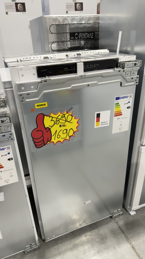 Siemens 165 L, KI31RADD1 – Frigider încorporabil iQ500, Clasa D, autoAirflow, hyperFresh, import Germania 🇩🇪