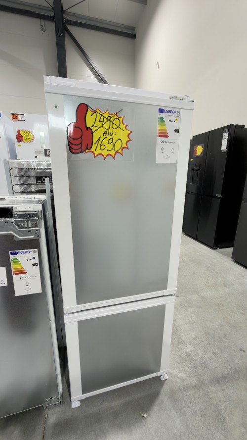Beko 214 L, BCSA240K4SN (7521820007) – Combină frigorifică încorporabilă Clasa E, 58 L congelator, import Germania 🇩🇪