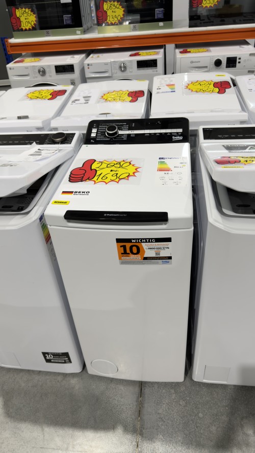 Beko 7 KG, BTL7BE8BBT – Mașină de spălat rufe verticala Clasa B, 1200 rpm, ProSmart Inverter, import Germania 🇩🇪