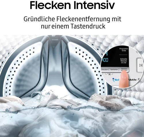 Samsung 8/5 KG, WD81TA049BE – Mașină de spălat rufe cu uscător Clasa C/E, Ecobubble™, Air Wash, import Germania 🇩🇪