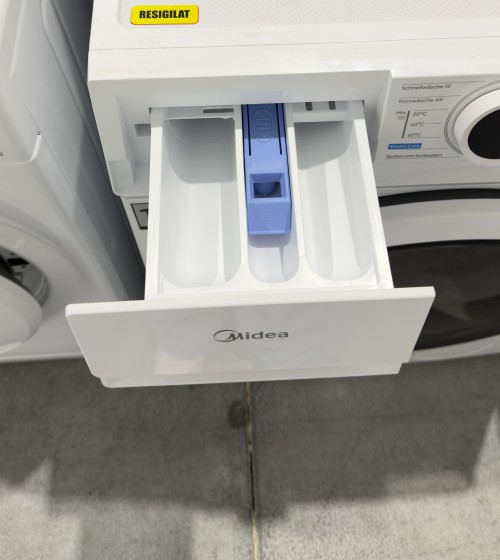 Midea 10 KG, MF10EW100B – Mașină de spălat rufe Clasa A, 1400 rpm, Inverter Quattro, Steam Care, import Germania 🇩🇪
