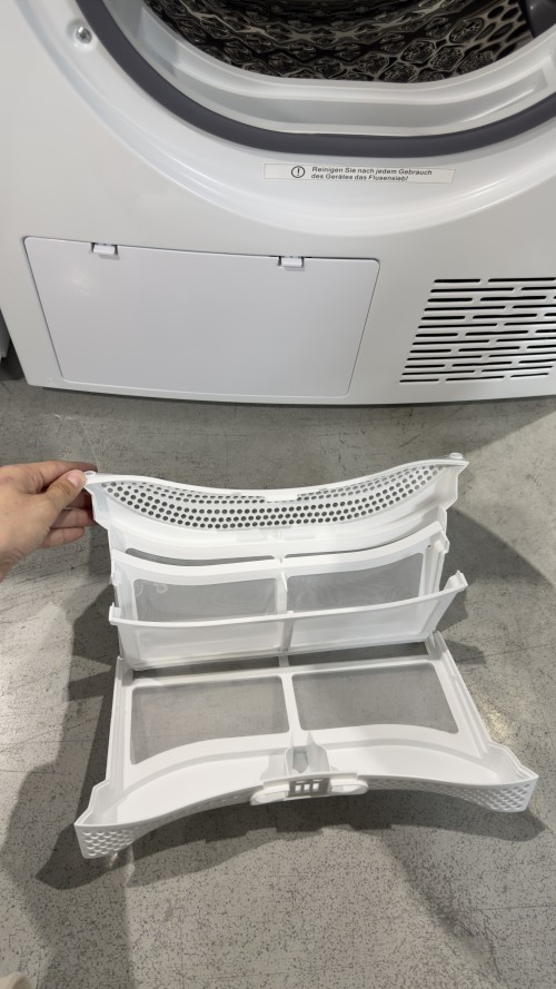 Set Hanseatic 8 kg, HWMK814A1 + HWTK8A3GT – Mașină de spălat Clasa A + Uscător cu pompă de căldură, clasa C, import Germania 🇩🇪