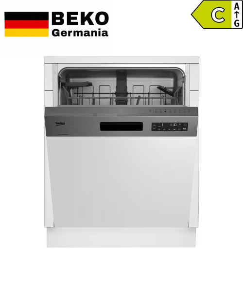 Beko DSN16440X 14 Seturi, 7634991677 – Mașină de spălat vase încorporabilă Clasa C, ProSmart Inverter, import Germania 🇩🇪