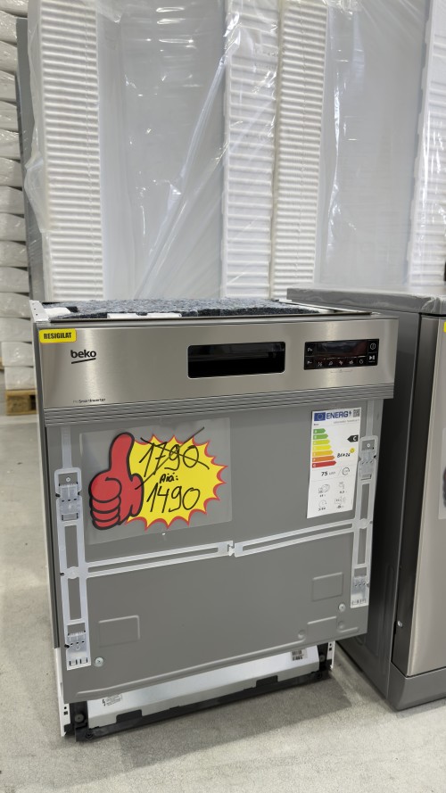 Beko DSN16440X 14 Seturi, 7634991677 – Mașină de spălat vase încorporabilă Clasa C, ProSmart Inverter, import Germania 🇩🇪