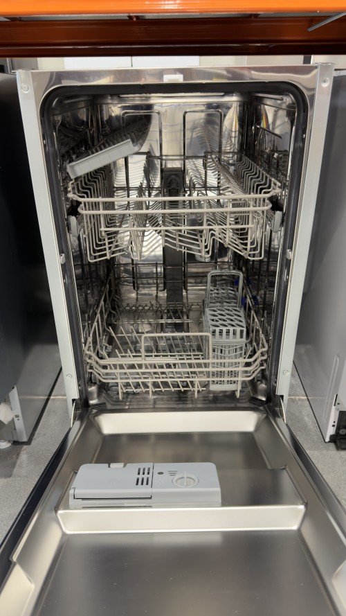 Hanseatic 9 Seturi, HGU4582E97736BI Clasa E – Mașină de spălat vase semi-încorporabilă, inox, import Germania 🇩🇪