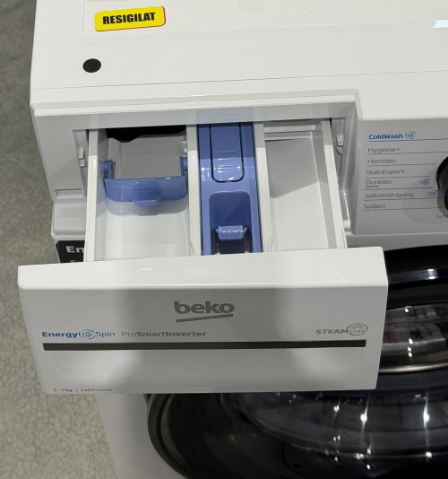 Beko 7 KG BM3WFU3741X – Mașină de spălat rufe Clasa A, 1400 rpm, SteamCure, import Germania 🇩🇪