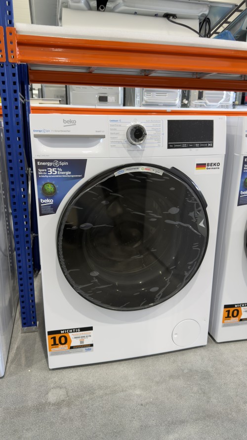 Beko 8 KG, BM3WFU4841A 7004840032 – Mașină de spălat rufe Clasa A, 1400 rpm, SteamTherapy, import Germania 🇩🇪