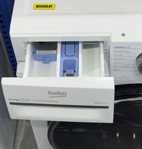 Beko 8 KG, BM3WFU4841A 7004840032 – Mașină de spălat rufe Clasa A, 1400 rpm, SteamTherapy, import Germania 🇩🇪