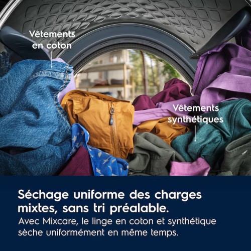 Electrolux 9 KG, EW8HI79R7BC – Uscător de rufe cu pompă de căldură, WiFi, 3D Sense, Clasa B, import Franța 🇫🇷
