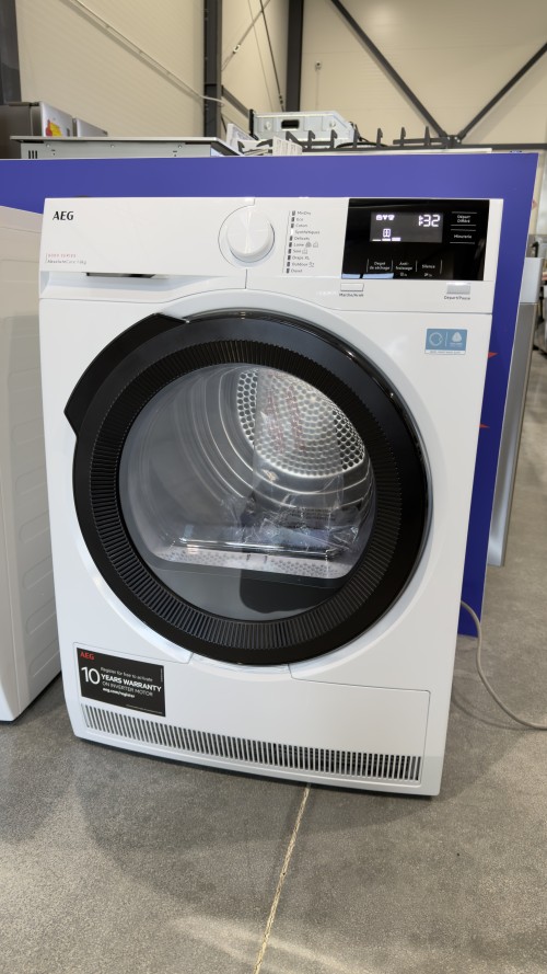 AEG 8 KG, TR81A3G6BOE – Uscător rufe cu pompă de căldură Clasa C, AbsoluteCare, MixDry, import Franța 🇫🇷