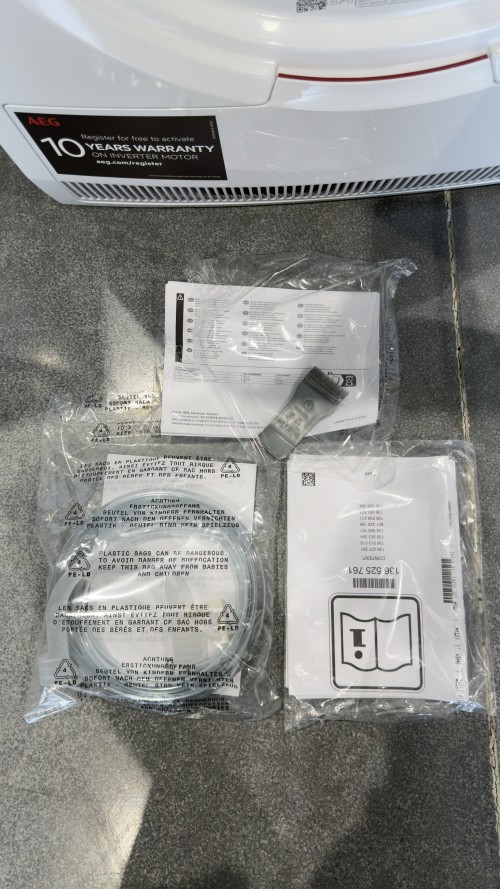 AEG 8 KG, TR81A3G6BOE – Uscător rufe cu pompă de căldură Clasa C, AbsoluteCare, MixDry, import Franța 🇫🇷