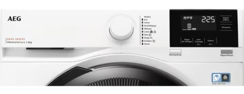 AEG 8 KG, TR81A3G6BOE – Uscător rufe cu pompă de căldură Clasa C, AbsoluteCare, MixDry, import Franța 🇫🇷