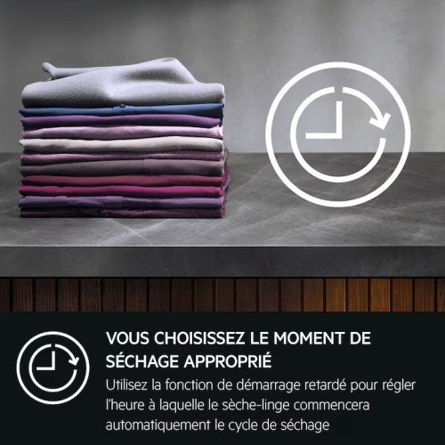 AEG 8 KG, TR81A3G6BOE – Uscător rufe cu pompă de căldură Clasa C, AbsoluteCare, MixDry, import Franța 🇫🇷
