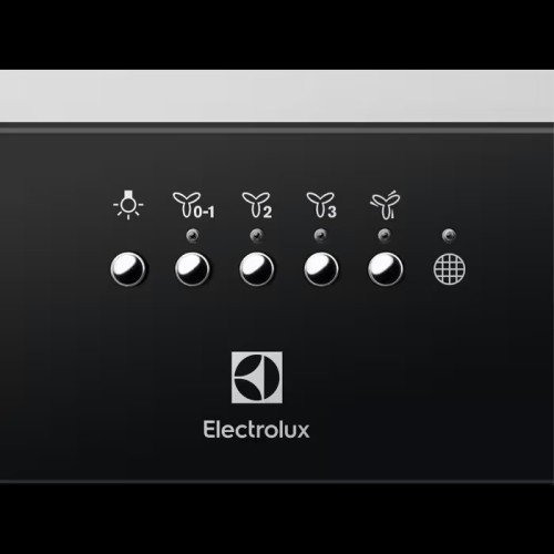 Electrolux 54 cm, CFG516R 600 m³/h – Hotă încorporabilă Hob²Hood, Clasa C, negru, import Franța 🇫🇷