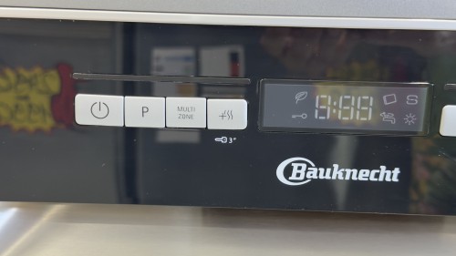 Bauknecht 10 seturi(45cm), BSUO 3033 PF X (2) – Mașină de spălat vase semi incorporabila PowerClean Pro, Clasa D, inox, import Germania 🇩🇪