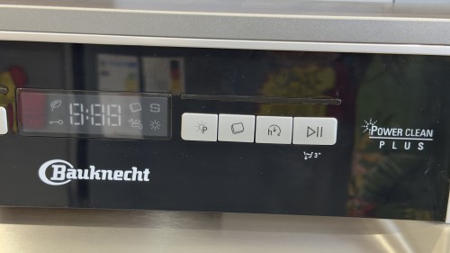 Bauknecht 10 seturi(45cm), BSUO 3033 PF X (2) – Mașină de spălat vase semi incorporabila PowerClean Pro, Clasa D, inox, import Germania 🇩🇪