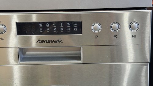 Hanseatic 10seturi(45cm),HG4585C10J7610DS – Mașină de spălat vase independentă Clasa C, inox, import Germania 🇩🇪
