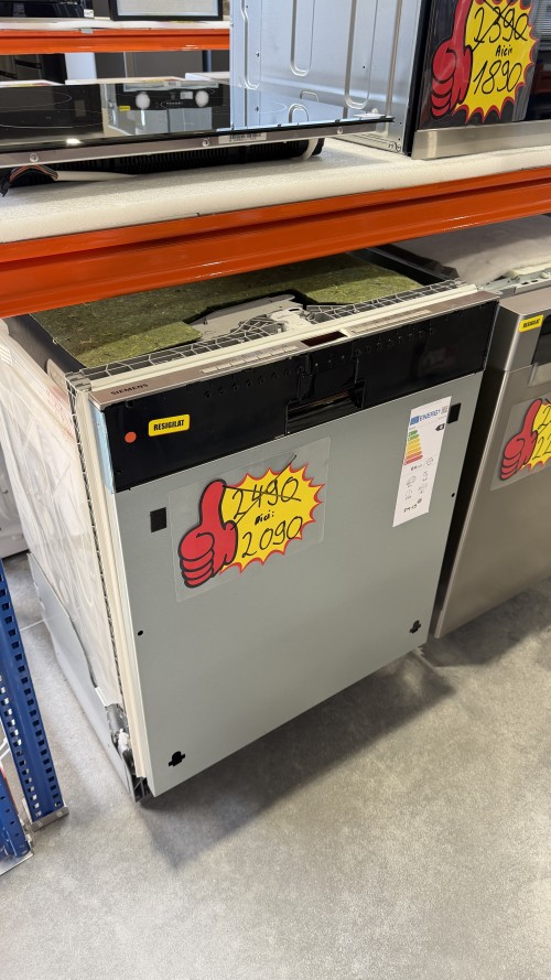 Siemens 13 seturi, SX63EX04TE – Mașină de spălat vase încorporabilă XXL Clasa B, Home Connect, import Germania 🇩🇪
