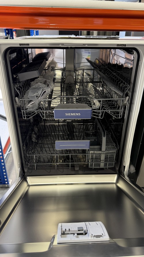 Siemens 13 seturi, SX63EX04TE – Mașină de spălat vase încorporabilă XXL Clasa B, Home Connect, import Germania 🇩🇪