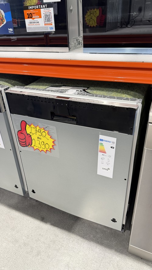 Siemens 13 seturi, SX63EX04TE – Mașină de spălat vase încorporabilă XXL Clasa B, Home Connect, import Germania 🇩🇪