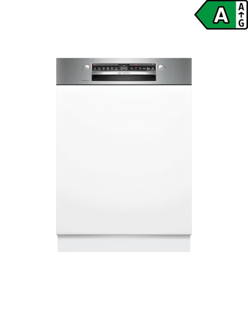Bosch 14 seturi, SMU4ECS32E – Mașină de spălat vase semiîncorporabilă Clasa A, Home Connect, import Germania 🇩🇪