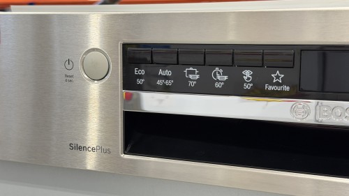 Bosch 14 seturi, SMU4ECS32E – Mașină de spălat vase semiîncorporabilă Clasa A, Home Connect, import Germania 🇩🇪