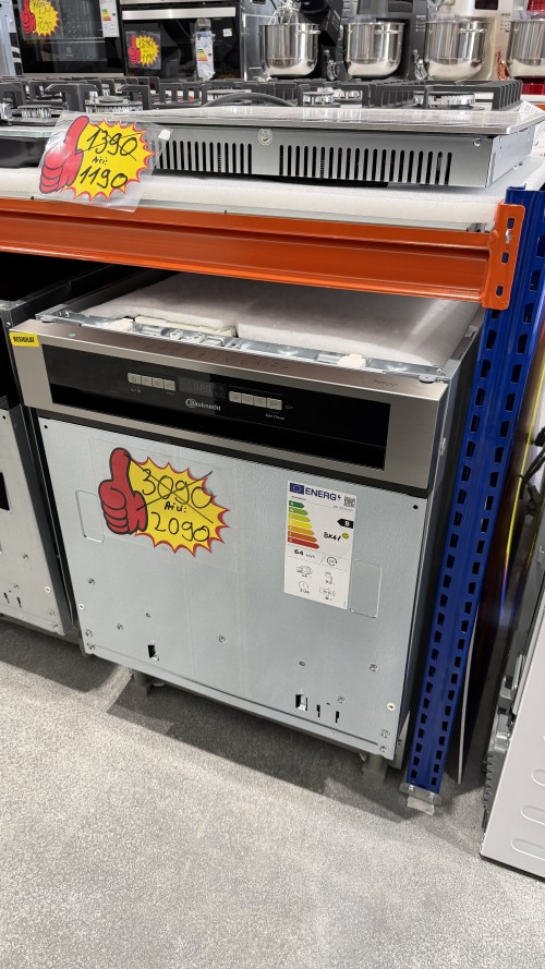 Bauknecht 14 seturi, BBO 30539 PLGT – Mașină de spălat vase încorporabilă parțială Clasa B, PowerClean, ActiveDry, import Germania 🇩🇪