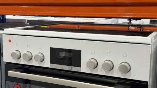 Bosch 66L, HKR39C220 – Aragaz electric cu plită vitroceramică Clasa A, 3D HotAir, EcoClean, import Germania 🇩🇪