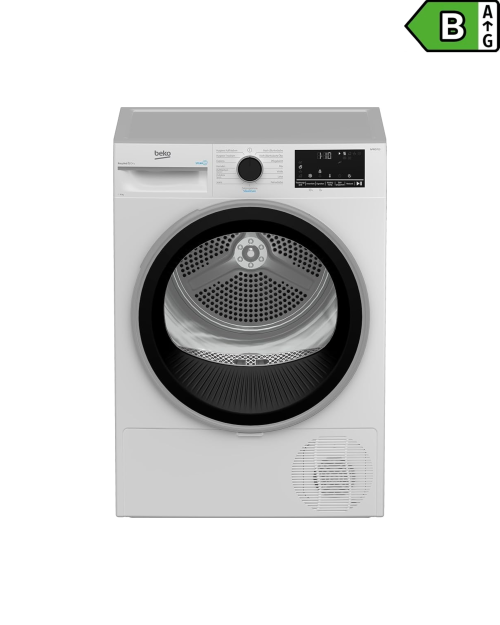 Beko 8 KG, B5T68219 – Uscător de rufe cu pompă de căldură Clasa B, SteamCure, ProSmart Inverter, import Germania 🇩🇪