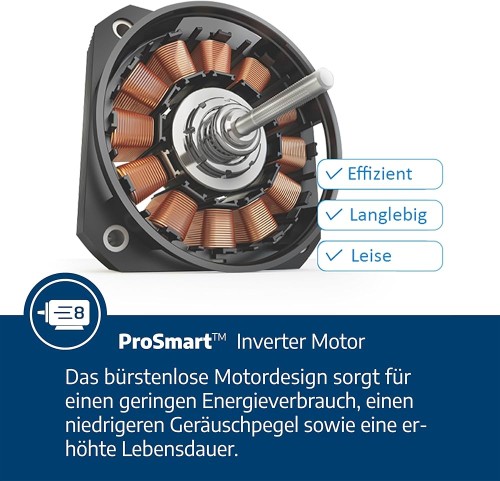Beko 8 KG, B5T68219 – Uscător de rufe cu pompă de căldură Clasa B, SteamCure, ProSmart Inverter, import Germania 🇩🇪