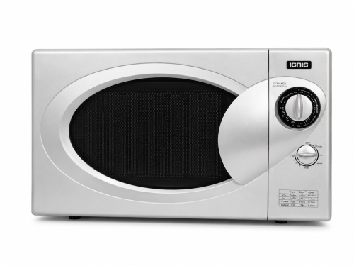 Ignis 25 L, MJF25GS – Cuptor cu microunde de 900W cu Grill de 1200 W, argintiu, import Suedia 🇸🇪