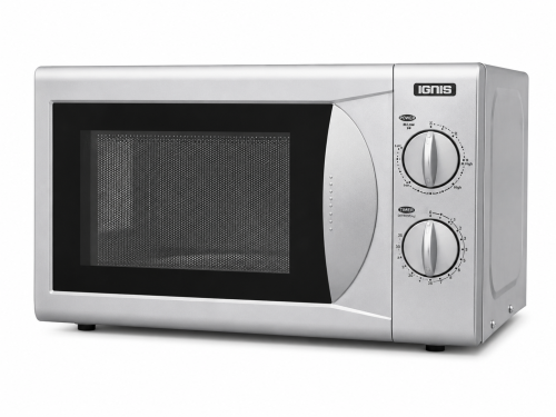 Ignis 20 L, MJF20S – Cuptor cu microunde 700 W, argintiu, import Suedia 🇸🇪