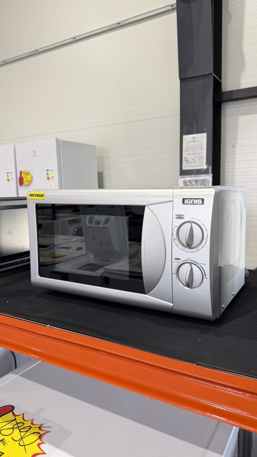 Ignis 20 L, MJF20S – Cuptor cu microunde 700 W, argintiu, import Suedia 🇸🇪