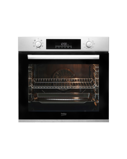 Beko 72 L, BBSM12320X (7768287814) – Cuptor încorporabil Clasa A, AeroPerfect, curățare hidrolitică, import Germania 🇩🇪