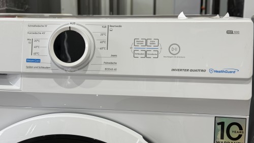 Midea 9 kg, MF10EW90B – Mașină de spălat rufe Clasa A, Inverter Quattro, Steam Care, import Germania 🇩🇪