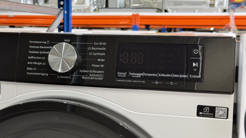 Hisense 8/5 kg, WD3S8043BW3 – Mașină de spălat rufe cu uscător Clasa A/D, Steam, Wi-Fi ConnectLife, import Germania 🇩🇪