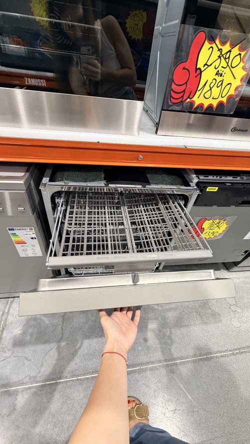 Samsung 14 seturi, DW60CG550SSR – Mașină de spălat vase încorporabilă Clasa D, Auto Open, import Germania 🇩🇪