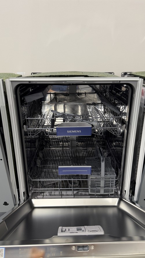 Siemens 13 seturi SX63EX04TE – Mașină de spălat vase complet încorporabilă XXL Clasa B, import Germania 🇩🇪