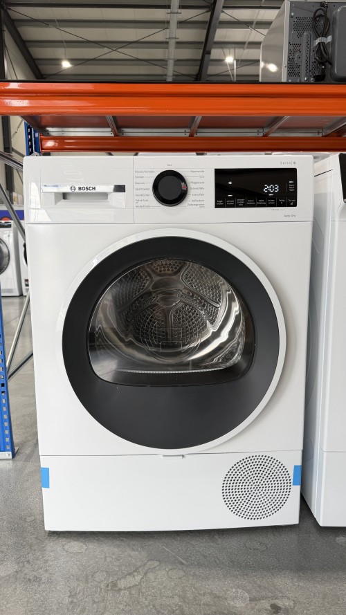 Bosch 9 kg, WQG241001 – serie 6 Uscător cu pompă de căldură, Clasa D, import Germania 🇩🇪