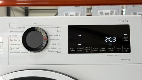 Bosch 9 kg, WQG241001 – serie 6 Uscător cu pompă de căldură, Clasa D, import Germania 🇩🇪