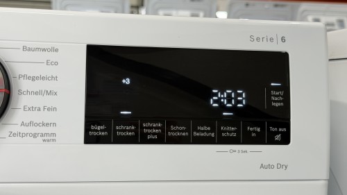 Bosch 9 kg, WQG241001 – serie 6 Uscător cu pompă de căldură, Clasa D, import Germania 🇩🇪