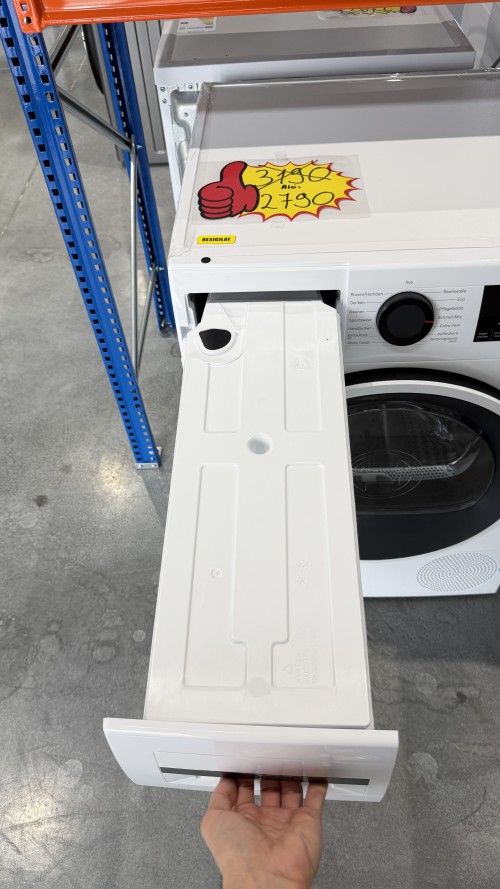 Bosch 9 kg, WQG241001 – serie 6 Uscător cu pompă de căldură, Clasa D, import Germania 🇩🇪