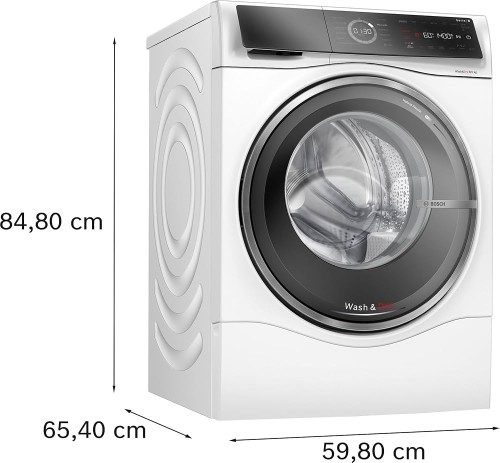 Bosch 9/6 kg WNC244070 – Serie 8 Mașină de spălat cu uscător, Clasa B/D, import Germania 🇩🇪