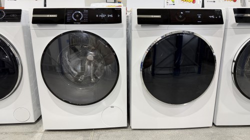 Set Bosch WGB244040 + WRB247C40 – Set Mașină de spălat 9 kg + Uscător cu pompă de căldură 9 kg, Clasa A + A, Import Germania 🇩🇪