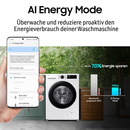Samsung 9 kg / 6 kg WD9EDG5B15BE – Mașină de spălat cu uscător, Clasa A/D, import Germania 🇩🇪