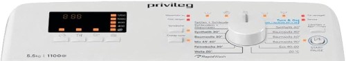 Privileg 5,5 kg PWT LC55 DE – Mașină de spălat cu încărcare verticală, Clasa C, import Germania 🇩🇪